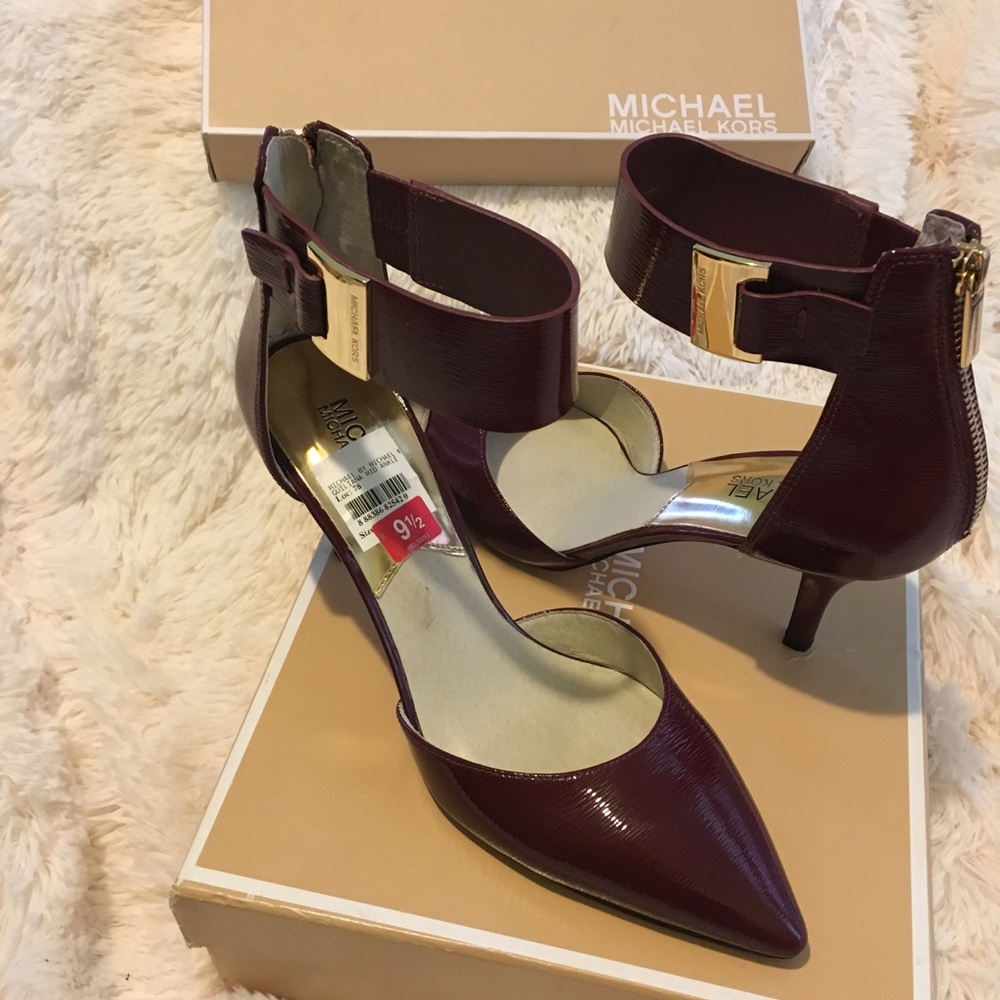 Michael Michael Kors Shoes/Guliana Mid Ankle Strap